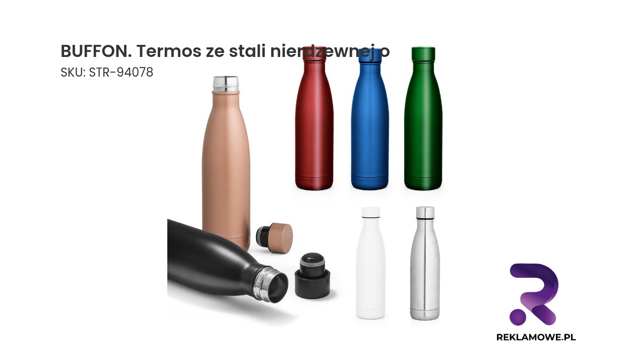 BUFFON termos ze stali nierdzewnej