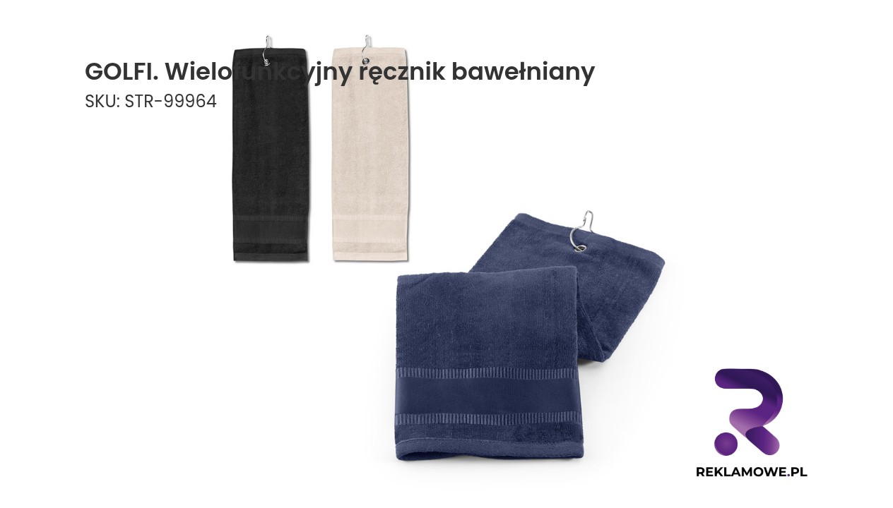 GOLFI. Wielofunkcyjny ręcznik bawełniany (430 g/m²) GOLFI – wielofunkcyjny ręcznik bawełniany