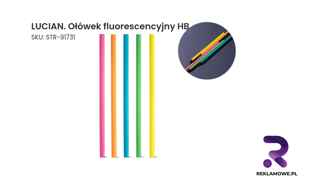 LUCIAN. Ołówek fluorescencyjny HB LUCIAN ołówek fluorescencyjny HB – zdjęcie produktu
