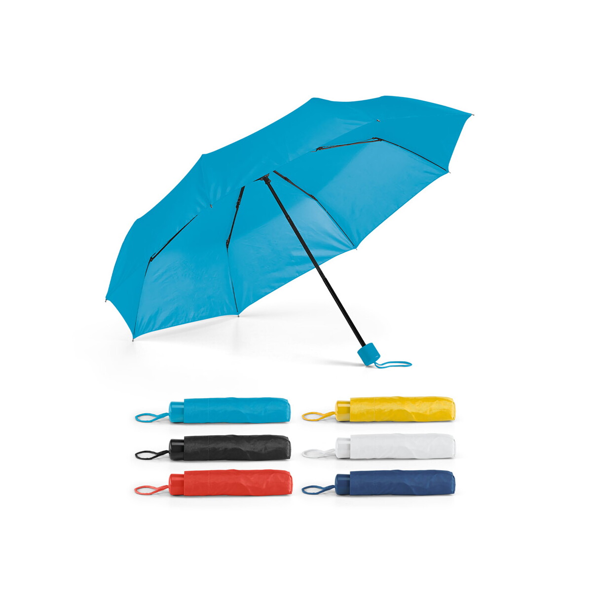 MARIA. Składany parasol z poliestru 190T 99138_set