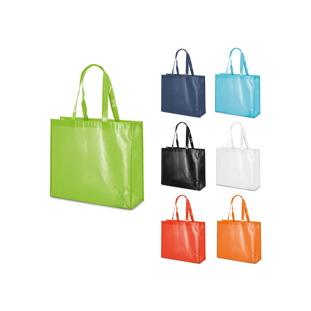 MILLENIA. Laminowana torba non-woven (110 g/m²) 92833_set