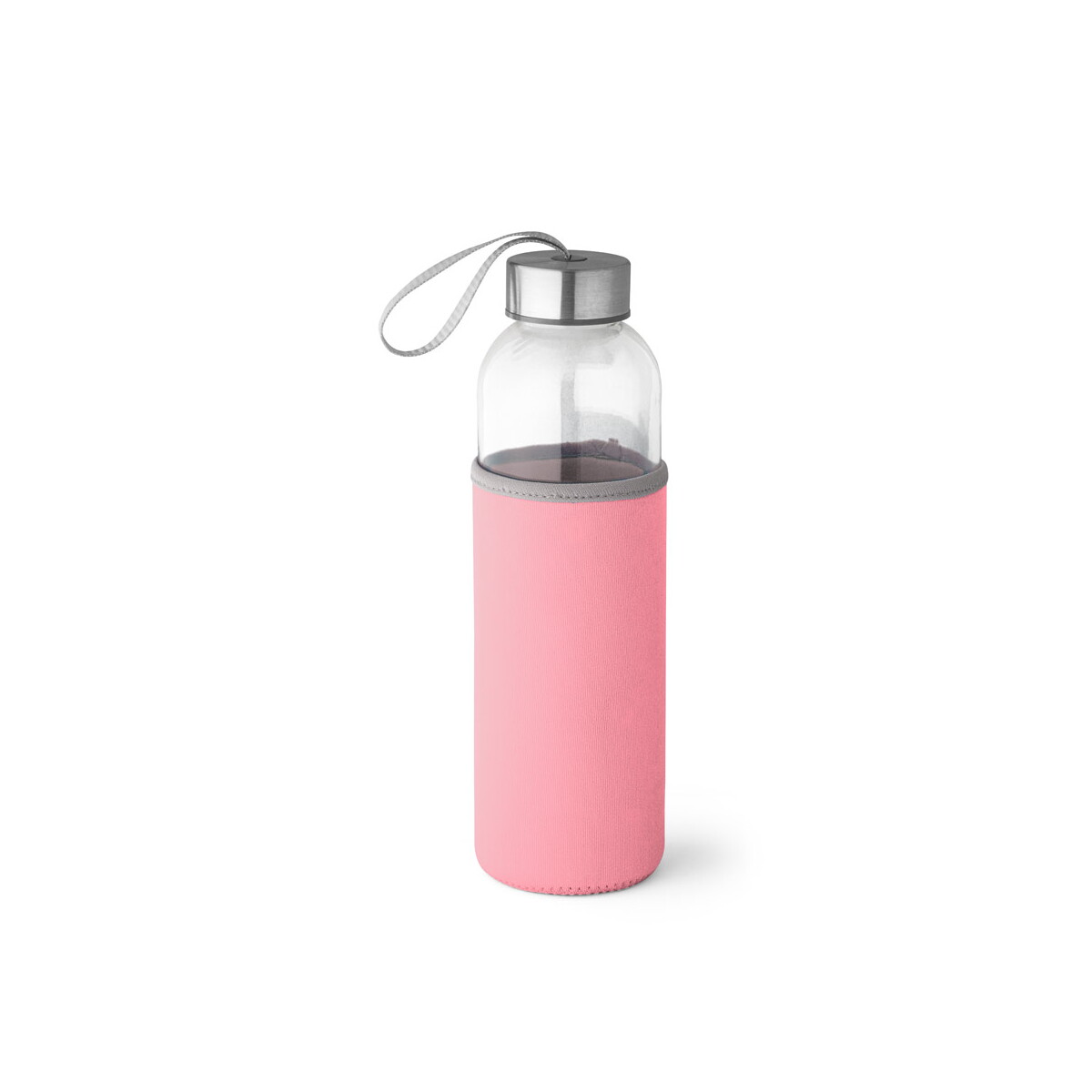 RAISE. Butelka sportowa ze szkła i stali nierdzewnej 520 ml 94646_set