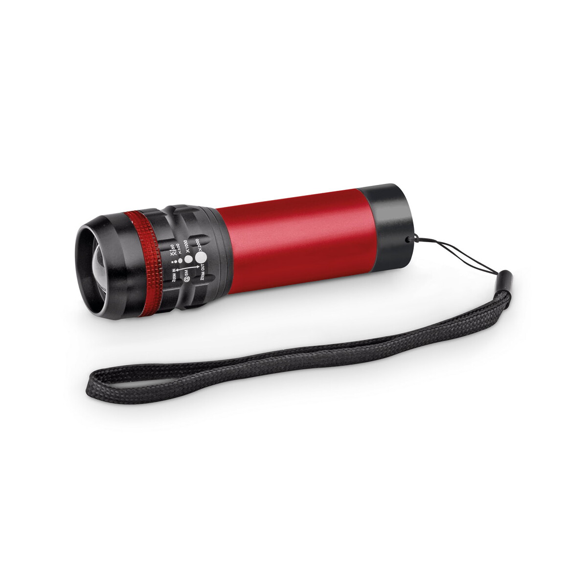 ZOOMIN. Aluminiowa latarka z funkcją zoomu z 3 trybami świecenia 94758_set