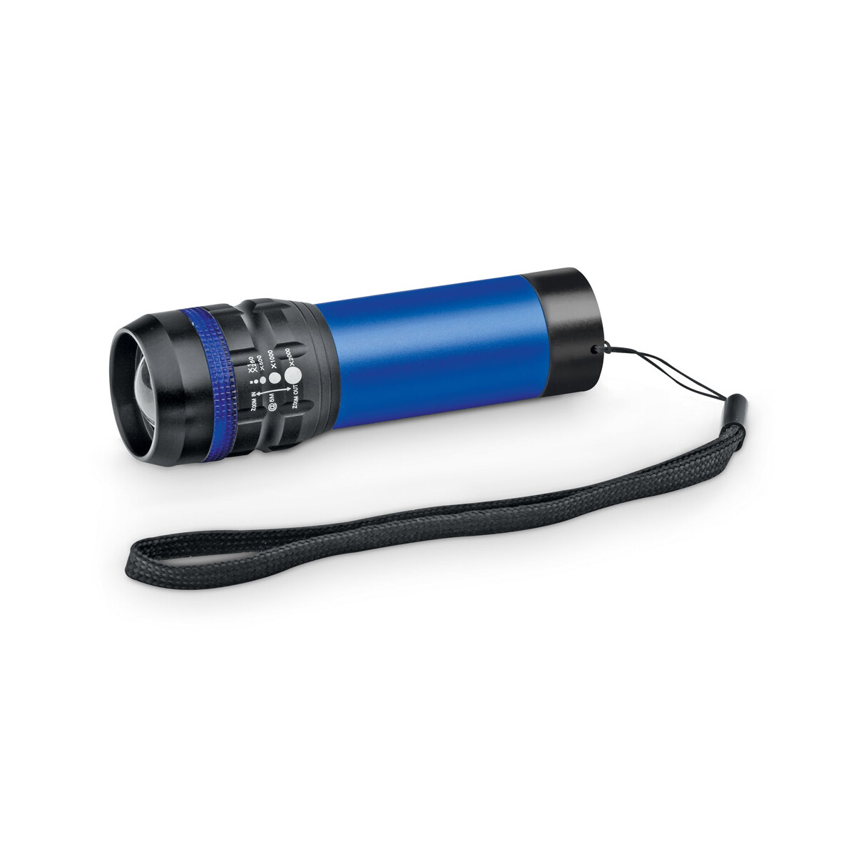 ZOOMIN. Aluminiowa latarka z funkcją zoomu z 3 trybami świecenia 94758_set